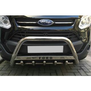 Přední ochranný rám WT004 (nerez) Ford Custom 2013–2022 fotografie 1