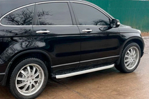 Honda CRV 2007–2011 Boční nášlapy Fullmond (2 ks, hliník) fotografie 1