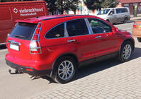 Honda CRV 2007–2011 Nerezové lišty sloupků dveří (8 ks) fotografie 8