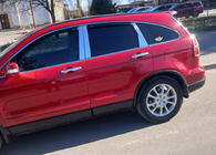 Honda CRV 2007–2011 Nerezové lišty sloupků dveří (8 ks) fotografie 9