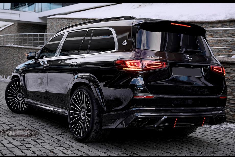 Mercedes GLS X167 2019– Sada body kitu LRT Carbon (pro Maybach 2019-2023) Fotografie 4