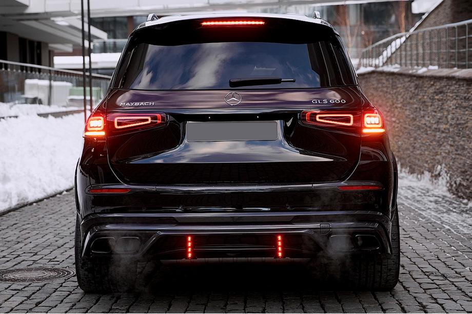 Mercedes GLS X167 2019– Sada body kitu LRT Carbon (pro Maybach 2019-2023) Fotografie 10