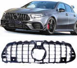 Mercedes A-class W177 2018– Přední maska chladiče GT Panamericana (pro A45) fotografie 2