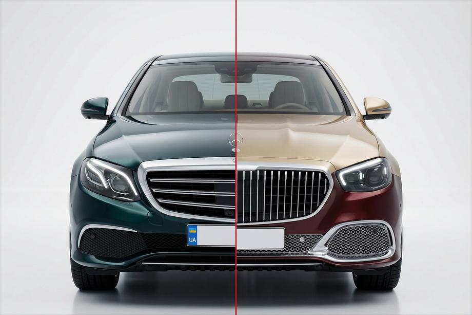 Mercedes E-сlass W213 2016–2023 Kompletní restylingový bodykit na Maybach 2024 Image
