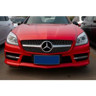 Přední maska chladiče Diamond Black Mercedes SLK R172 2011–2016 fotografie 1
