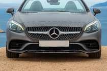 Mercedes SLC R172 2016–2020 Přední maska chladiče Diamond Silver fotografie 1