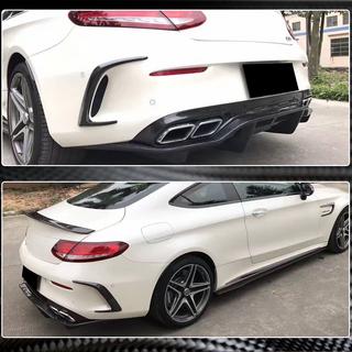 Difuzor zadního nárazníku V2 (pro kupé/kabriolet C63 AMG 2015-2019, karbon) fotografie 3