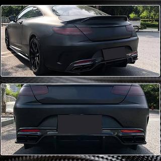Difuzor zadního nárazníku V2 (pro kupé/kabriolet C63 AMG 2015-2019, karbon) fotografie 4