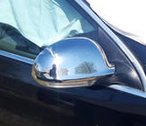 Volkswagen Jetta 2006–2011 Chromové kryty zpětných zrcátek (2 ks, nerez) Carmos - turecká ocel fotografie 3