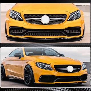 Karbonový lip na přední nárazník Lip V1 (pro kupé/kabriolet C63 AMG 2015-2019) fotografie 3