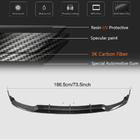 Mercedes C-Class W205 2014–2021 Karbonový nástavec předního nárazníku Lip V2 (pro kupé/kabriolet C63 AMG 2015-2019) fotografie 6