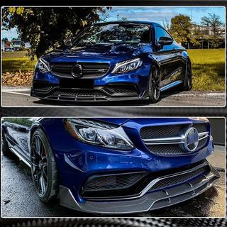 Karbonový nástavec předního nárazníku Lip V2 (pro kupé/kabriolet C63 AMG 2015-2019) fotografie 4