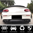 Mercedes C-Class W205 2014–2021 Kryty zadního nárazníku (pro kupé/kabriolet C63 AMG 2015-2019, karbon) fotografie 2