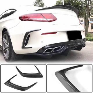 Kryty zadního nárazníku (pro kupé/kabriolet C63 AMG 2015-2019, karbon) fotografie 1