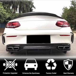 Kryty zadního nárazníku (pro kupé/kabriolet C63 AMG 2015-2019, karbon) fotografie 2