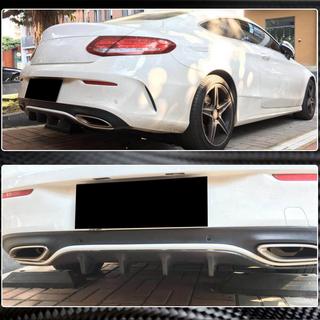 Difuzor zadního nárazníku (pro kupé/kabriolet AMG-Line / C43 AMG 2015-2019, karbon) fotografie 4