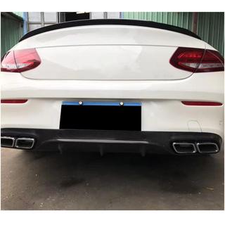 Spoiler V3 (pro kupé 2015-2019, karbon) Mercedes C-Class W205 2014–2021 fotografie 3