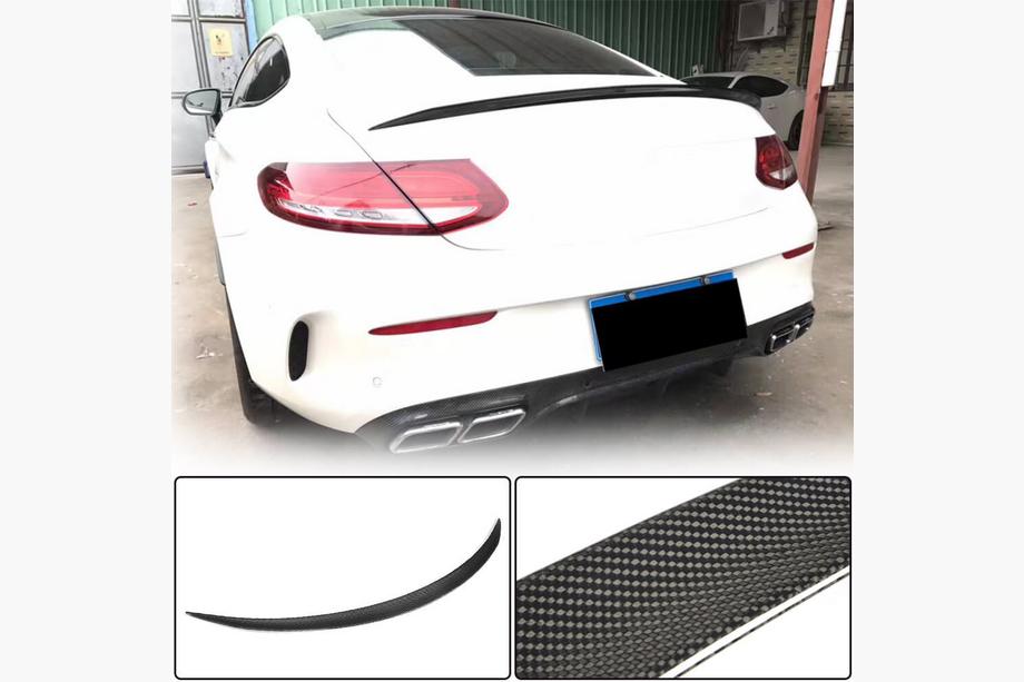 Mercedes C-Class W205 2014–2021 Spoiler V3 (pro kupé 2015-2019, karbon) Image