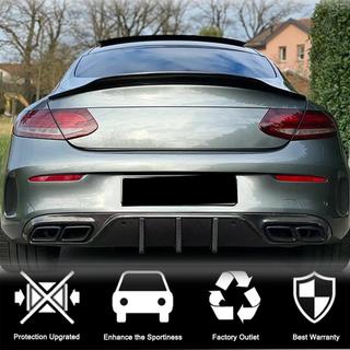 Spoiler V5 (pro kupé 2015–2019, karbon) Mercedes C-Class W205 2014–2021 fotografie 3