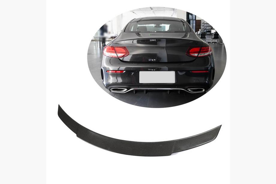 Mercedes C-Class W205 2014–2021 Spoiler V7 pro kupé 2015-2019 (karbon) Image