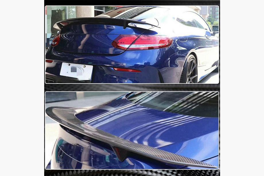 Mercedes C-Class W205 2014–2021 Spoiler V10 (pro kupé 2015–2019, karbon) Fotografie 5