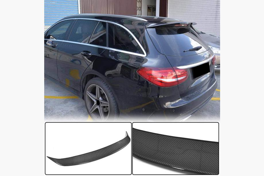 Mercedes C-Class W205 2014–2021 Karbonový spoiler pro Base/AMG-Line SW 2015-2019 Image
