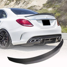 Mercedes C-Class W205 2014–2021 Spoiler V4 (pro SD 2015-2021, karbon) fotografie 1