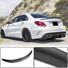 Mercedes C-Class W205 2014–2021 Spoiler V4 (pro SD 2015-2021, karbon) fotografie 2