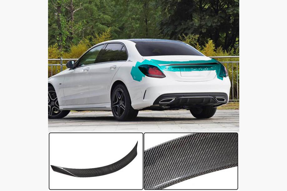 Mercedes C-Class W205 2014–2021 Spoiler V5 (pro SD 2015-2021, karbonový) Image