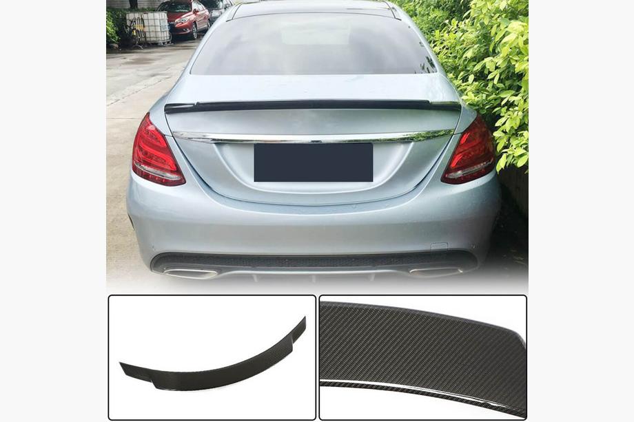 Mercedes C-Class W205 2014–2021 Spoiler V8 (pro SD 2015-2021, karbon) Image