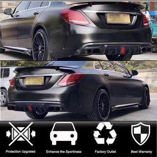 Difuzor zadního nárazníku s koncovkami výfuku (pro SD C43 AMG 2015-2021, karbon) fotografie 2