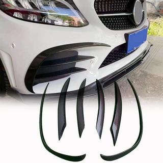 Nástavce (lip spoiler) předního nárazníku (pro SD AMG-Line 2015-2019, karbon) fotografie 1