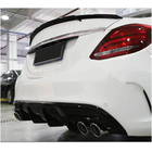 Mercedes C-Class W205 2014–2021 Spoiler V9 (pro SD 2015-2019, karbon) fotografie 4