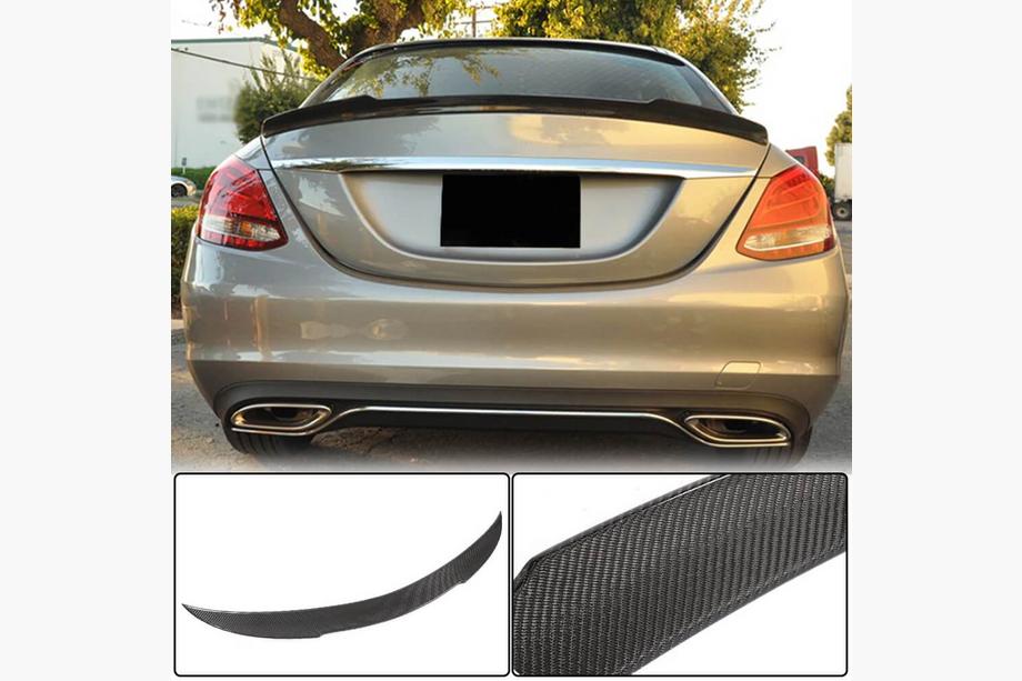 Mercedes C-Class W205 2014–2021 Spoiler V12 (pro SD 2015-2021, karbon) Image