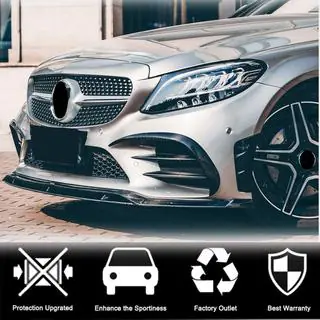 Karbonový přední lip spoiler V1 pro C43 AMG 2019-2021 fotografie 3