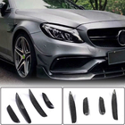Mercedes C-Class W205 2014–2021 Karbonové nástavce na přední nárazník (pro C63 AMG 2015-2019) fotografie 2