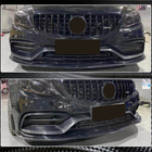 Mercedes C-Class W205 2014–2021 Karbonové kryty mlhových světel (pro C63 AMG 2015-2019) fotografie 4