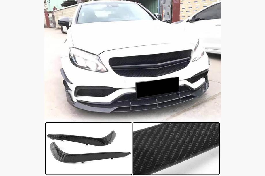 Mercedes C-Class W205 2014–2021 Karbonové kryty mlhových světel (pro C63 AMG 2015-2019) Image