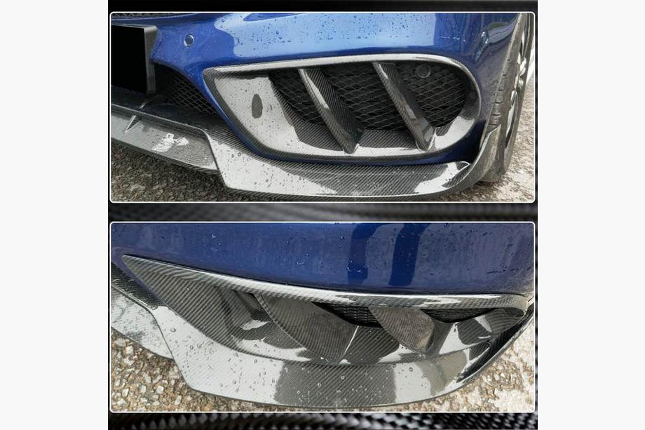 Mercedes C-Class W205 2014–2021 Kryty mlhovek (pro C43 AMG 2015-2019, karbon) Fotografie 3
