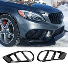 Mercedes C-Class W205 2014–2021 Kryty mlhových světel (pro C43 AMG 2015-2019, plast) fotografie 1