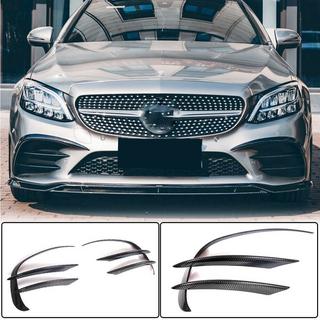 Karbonové nástavce na přední nárazník V1 (pro C43 AMG 2019-2021, karbon) fotografie 2