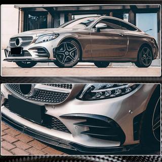 Karbonové nástavce předního nárazníku V2 (pro C43 AMG 2019-2021, karbon) fotografie 4