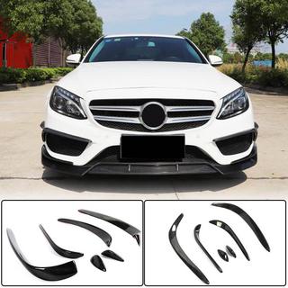 Karbonové nástavce předního nárazníku (pro C43 AMG 2015-2019) fotografie 1