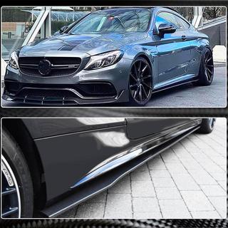 Boční prahy V2 (pro C43/C63 AMG 2015-2019, karbon) fotografie 2