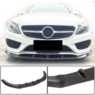 Karbonový přední spoiler (lip) V3 pro C43 AMG 2015-2019 fotografie 1