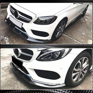 Karbonový přední spoiler (lip) V3 pro C43 AMG 2015-2019 fotografie 4