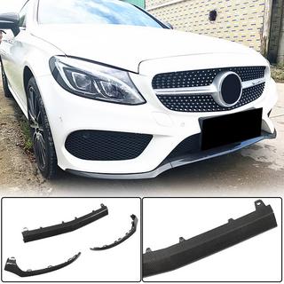 Karbonový přední lip nástavec nárazníku Lip V4 (pro C43 AMG 2015-2019) fotografie 1
