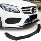 Mercedes C-Class W205 2014–2021 Nástavec předního nárazníku Lip V5 (pro C43 AMG 2015-2019, karbon) fotografie 2