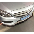 Mercedes C-Class W205 2014–2021 Přední lip spoiler na nárazník Lip V7 (pro C43 AMG 2015-2019, plast) fotografie 4