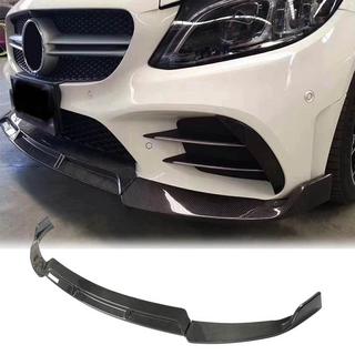 Karbonový lip spoiler na přední nárazník Lip V3 (pro C43 AMG 2019-2021) fotografie 1